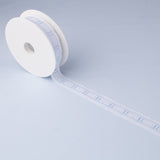 Tira de batista branco e azul 2,5cm - Ribes y Casals