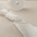 Tira de piquê bege 6,5cm - Ribes y Casals