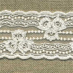 Tira de tule bordada 4cm - Ribes y Casals