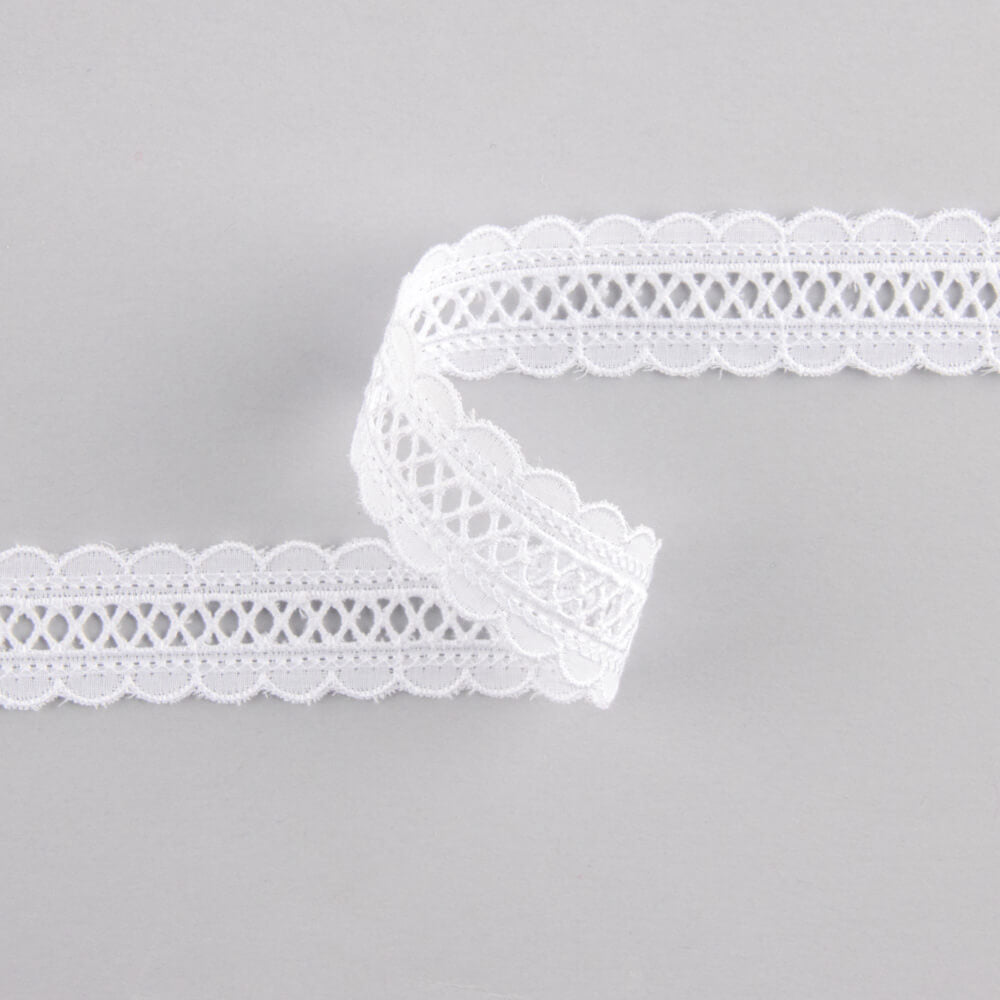 Fita de Renda Batista 2cm - Ribes y Casals