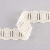 Tira de batista bege 4cm - Ribes y Casals