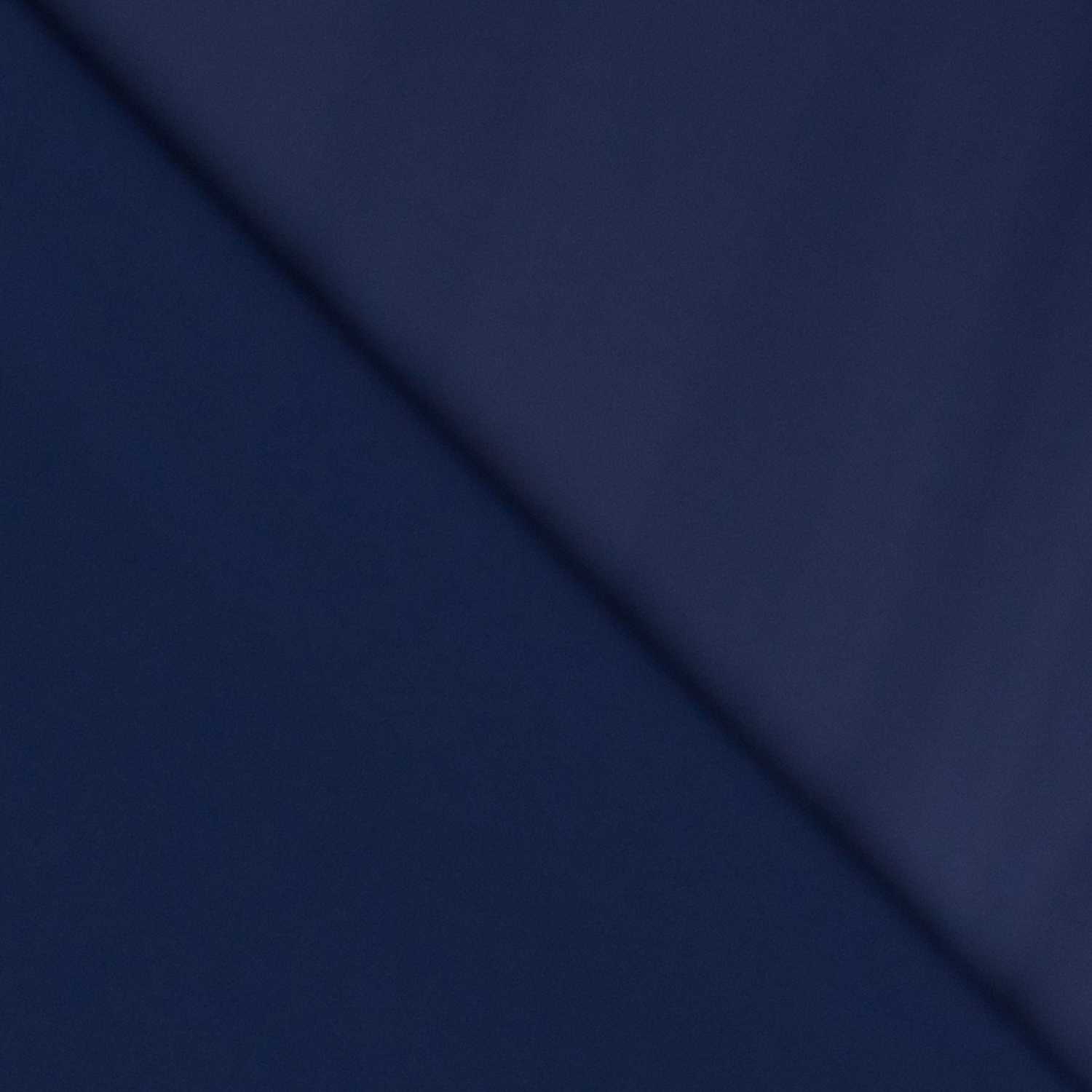 Tecido Cetim de Poliéster Azul Marinho - Ribes y Casals