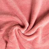 Tecido Turco Fofo Bambu Liso Rosa Maquilhagem - Ribes y Casals
