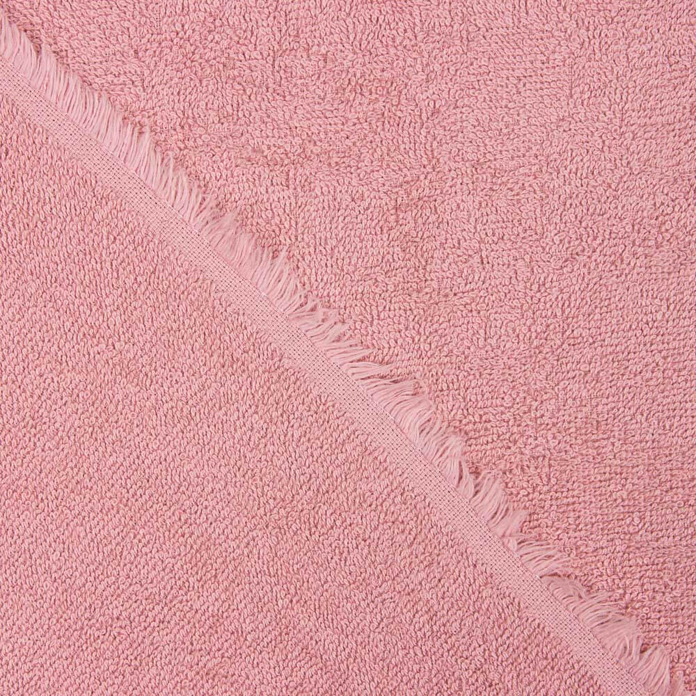Toalha Felpuda Algodão Rosa - Ribes y Casals