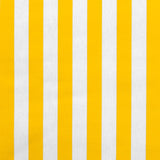 Toldo de teflon listrado branco amarelo - Ribes y Casals