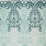 Tule Bordado Degradê Verde - Ribes y Casals