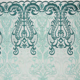 Tule Bordado Degradê Verde - Ribes y Casals