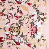 Tule Bordado Manila Vermelho Preto - Ribes y Casals