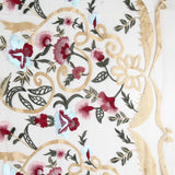 Tule Bordado Manila Vermelho Preto - Ribes y Casals