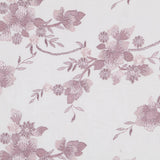 Tule Bordado Flores Malva - Ribes y Casals