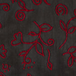 Tule Elástico Floral Encarnado - Ribes y Casals