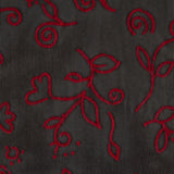 Tule Elástico Floral Encarnado - Ribes y Casals