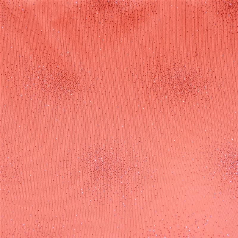 Tule Elástico Purpurina Coral - Ribes y Casals