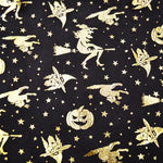 Tule Halloween Bruxas Ouro - Ribes y Casals