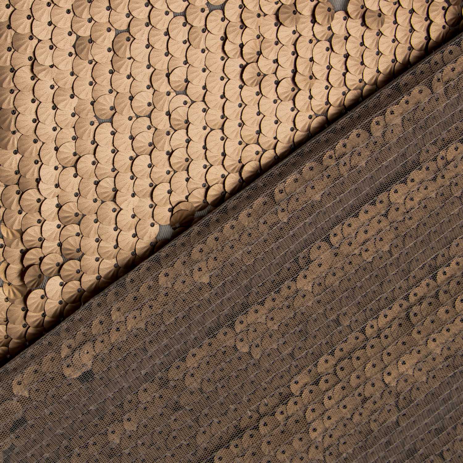 Tul Lantejoula Concha Ouro - Ribes y Casals