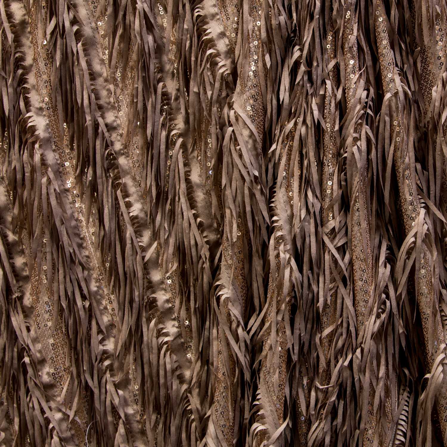 Tule Lantejoula Fleco Camel - Ribes y Casals