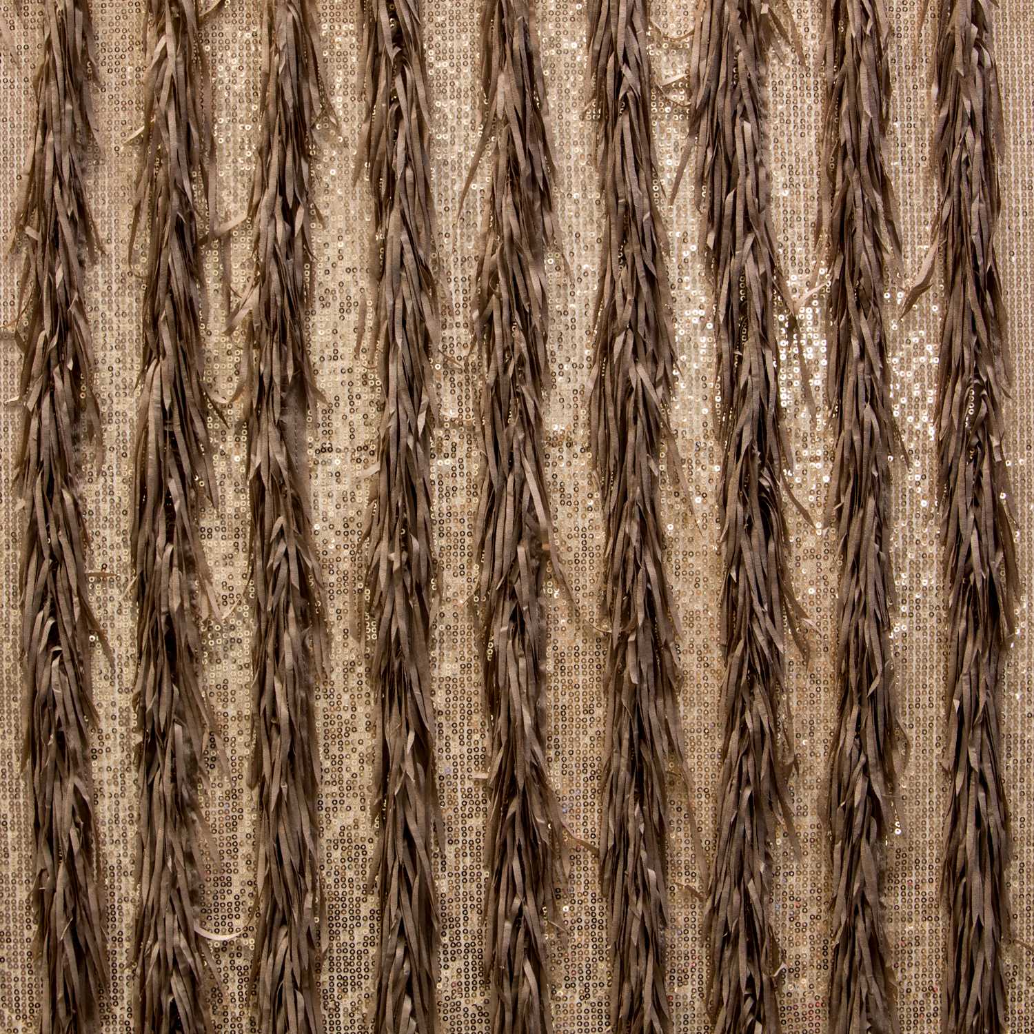 Tule Lantejoula Fleco Camel - Ribes y Casals