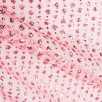 Tule De Lantejoulas Glitter Rosa  - Ribes y Casals