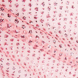 Tule De Lantejoulas Glitter Rosa  - Ribes y Casals