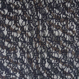 Renda com Lantejolas Marinho e Castanho - Ribes y Casals