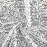 Tule Lantejoulas Moda Prateado - Ribes y Casals