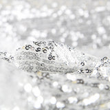 Tule Lantejoulas Moda Prateado - Ribes y Casals