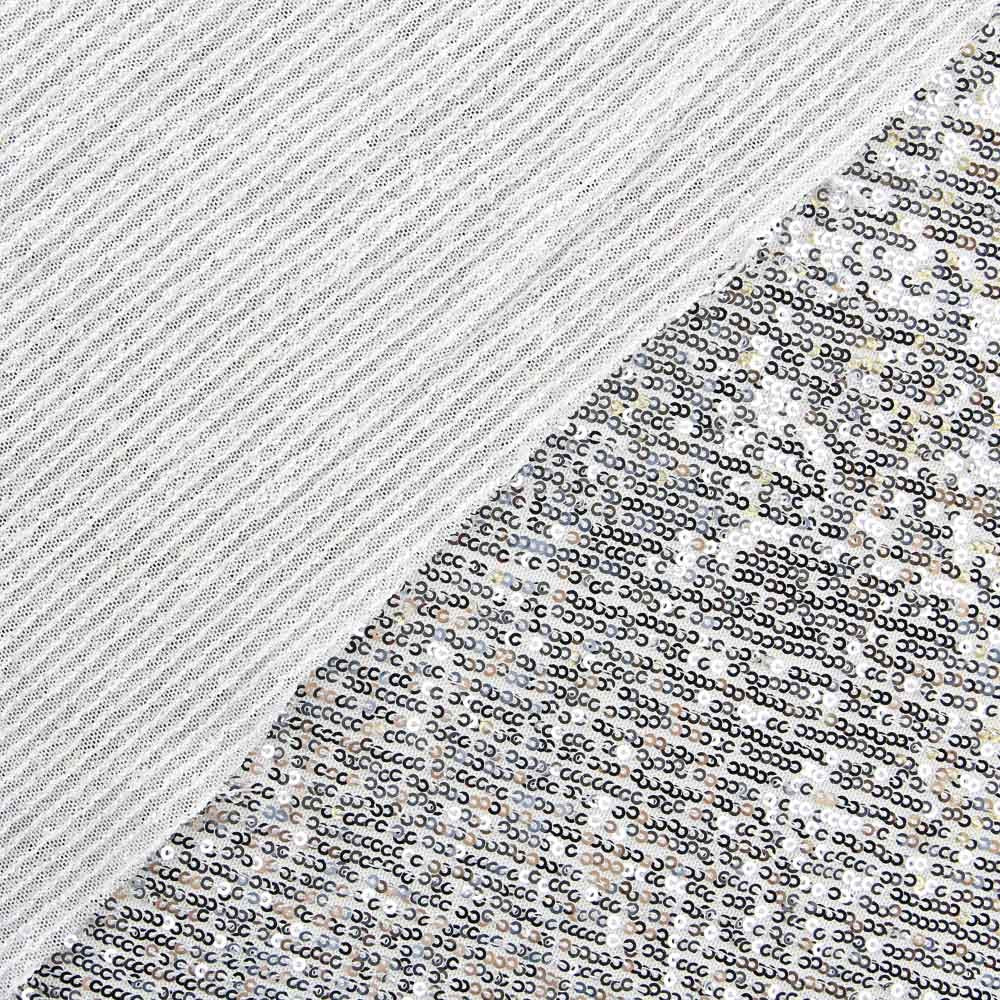 Tule Lantejoulas Moda Prateado - Ribes y Casals