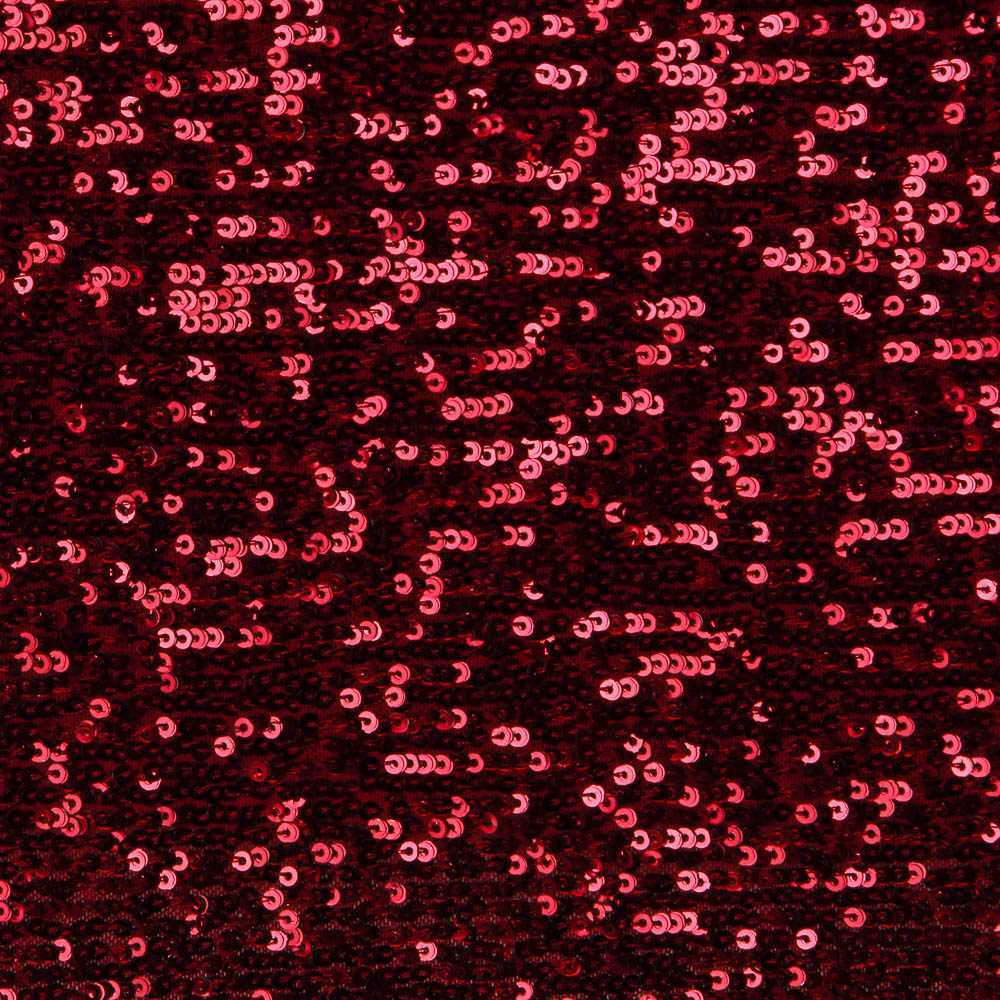 Tule com Lantejoulas Fashion Vermelho - Ribes y Casals