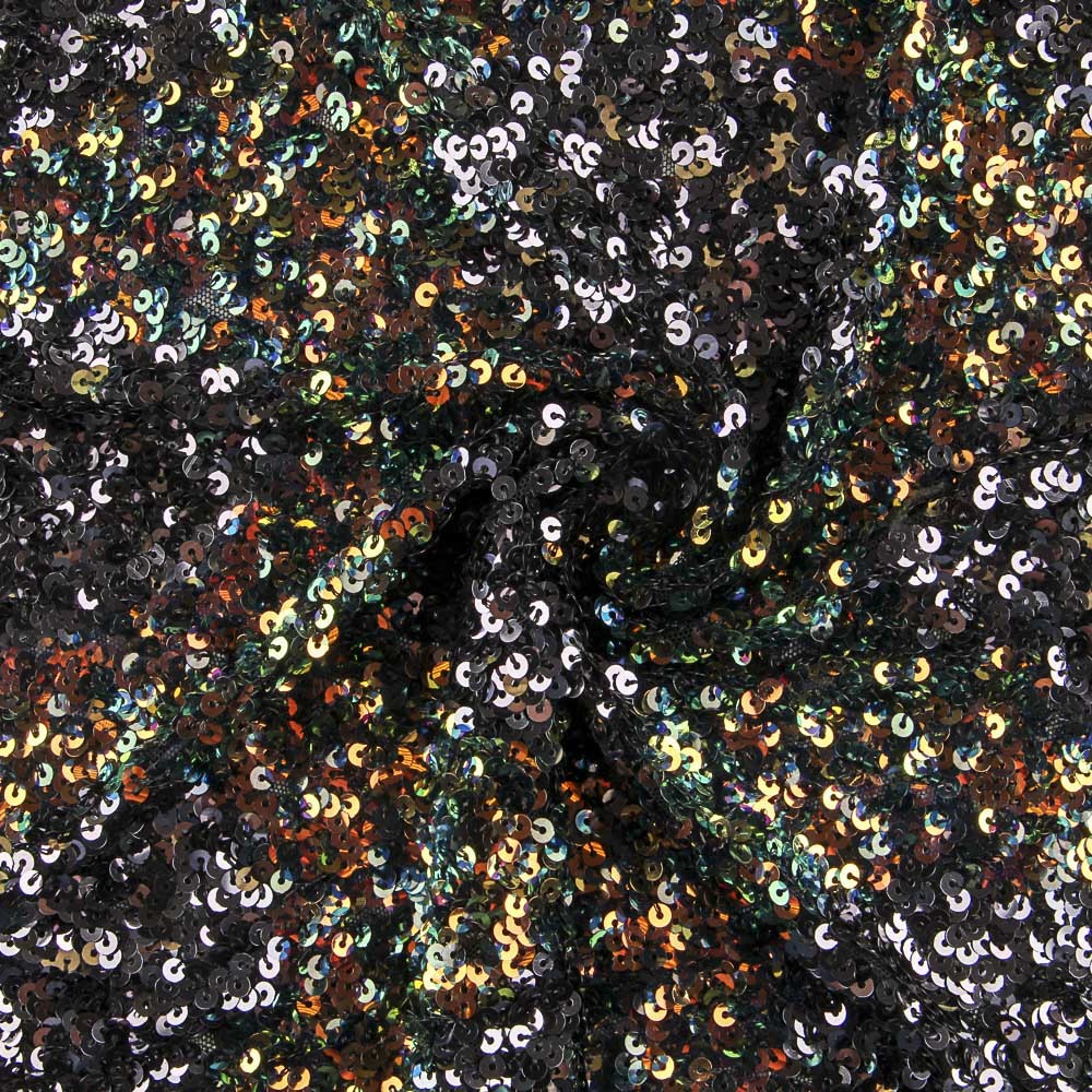 Tule Lycra Lantejoulas Multicor - Ribes y Casals