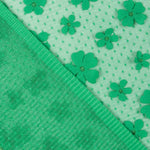 Tule Plissado Flor Verde - Ribes y Casals