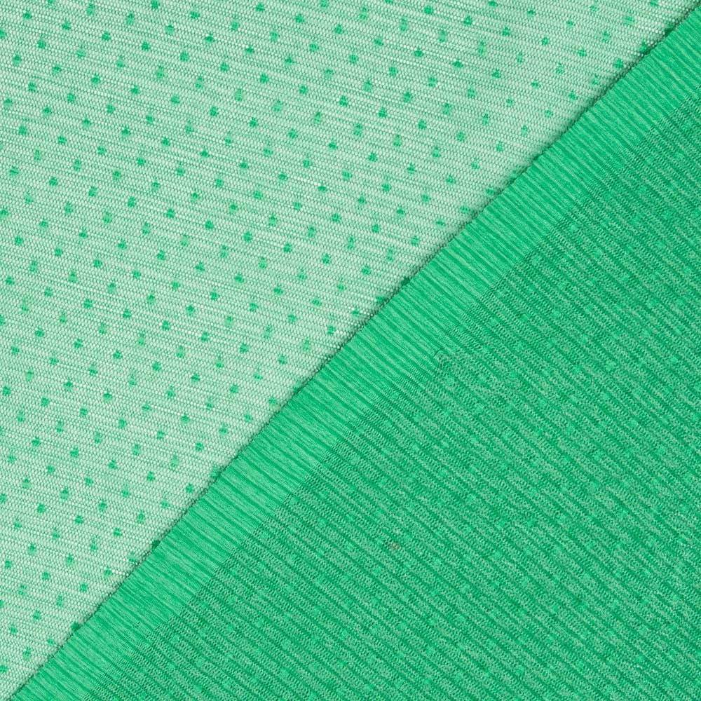 Tule Plissado Verde - Ribes y Casals