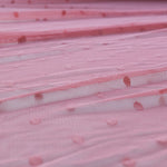 Tule Plumeti Elástico Coral - Ribes y Casals