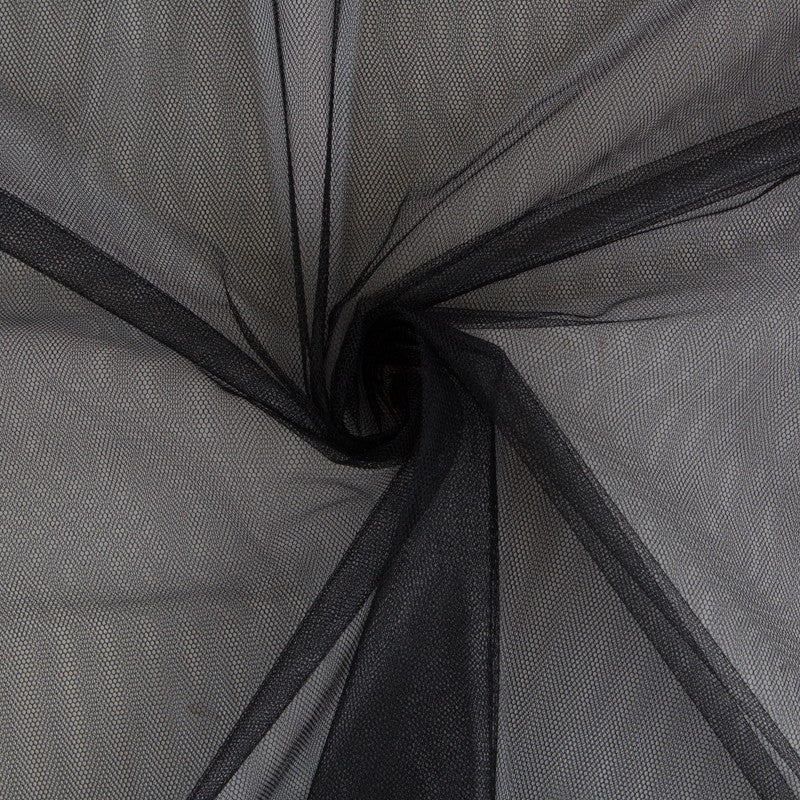 Retal Tul Velo Negro 160x150 cm - Ribes y Casals