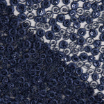 Flor Bordado Lantejoula Azul - Ribes y Casals