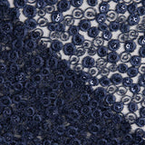 Flor Bordado Lantejoula Azul - Ribes y Casals