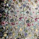 Retal Tul Bordado Negro 190x140 cm - Ribes y Casals