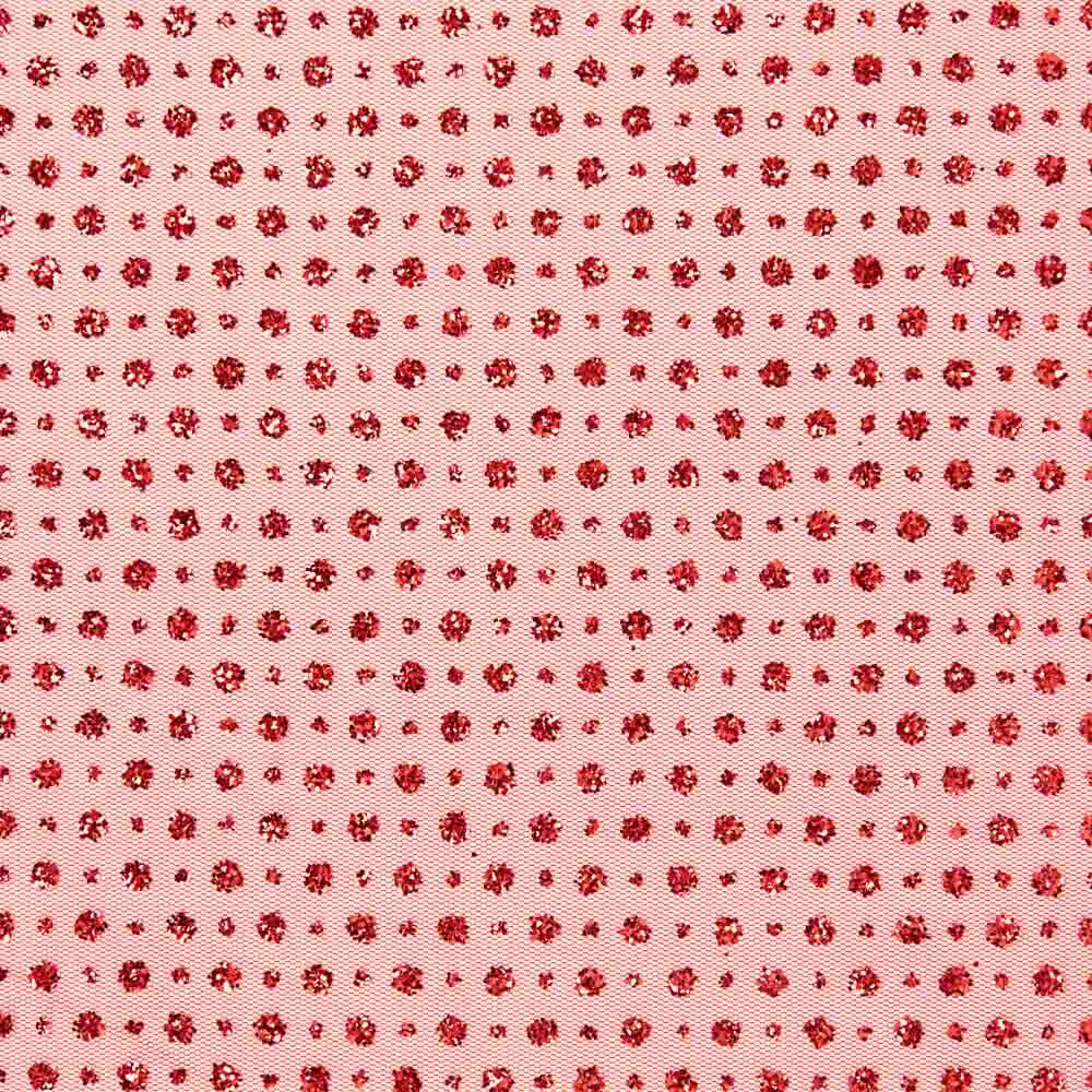 Tule Strass Vermelho - Ribes y Casals