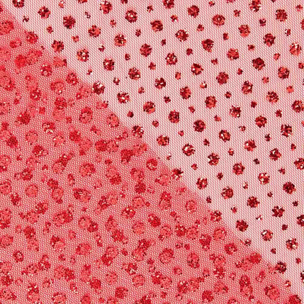 Tule Strass Vermelho - Ribes y Casals