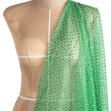 Tule Strass Verde - Ribes y Casals