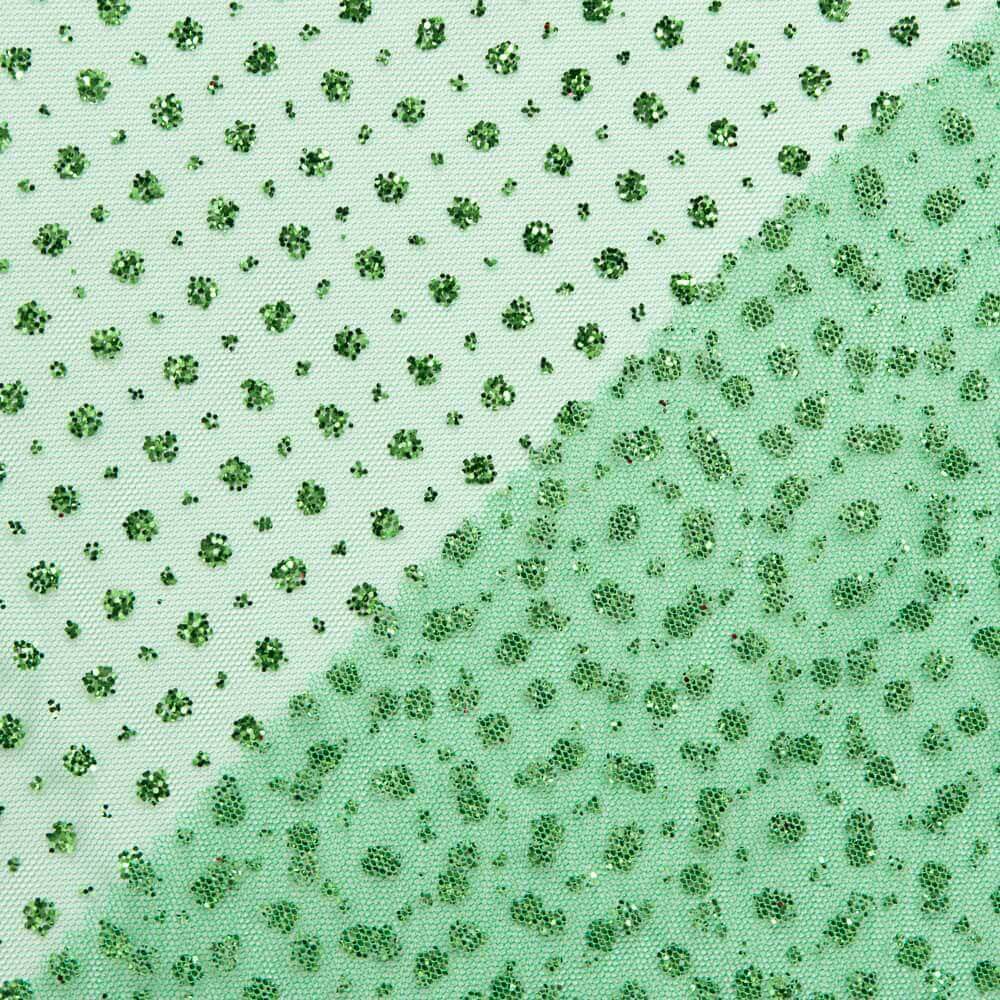 Tule Strass Verde - Ribes y Casals