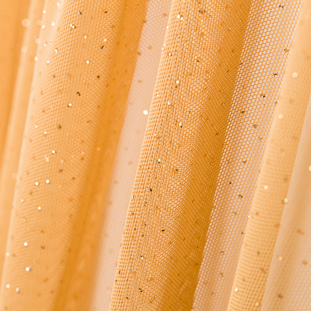 Tecido com Elástano Florzinhas Coral - Ribes y Casals