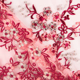 Tule Lantejoulas Jardim Morango - Ribes y Casals