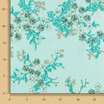 Retal Tul Lentejuela Jardín Verde 45x140 cm - Ribes y Casals
