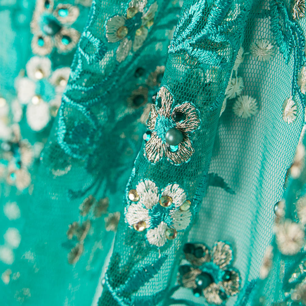 Tule Lantejoula Jardim Verde - Ribes y Casals