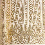 Tul Lentejuela Lycra Cher Oro - Ribes y Casals