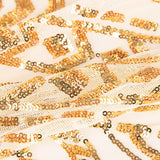 Tul Lentejuela Lycra Cher Oro - Ribes y Casals