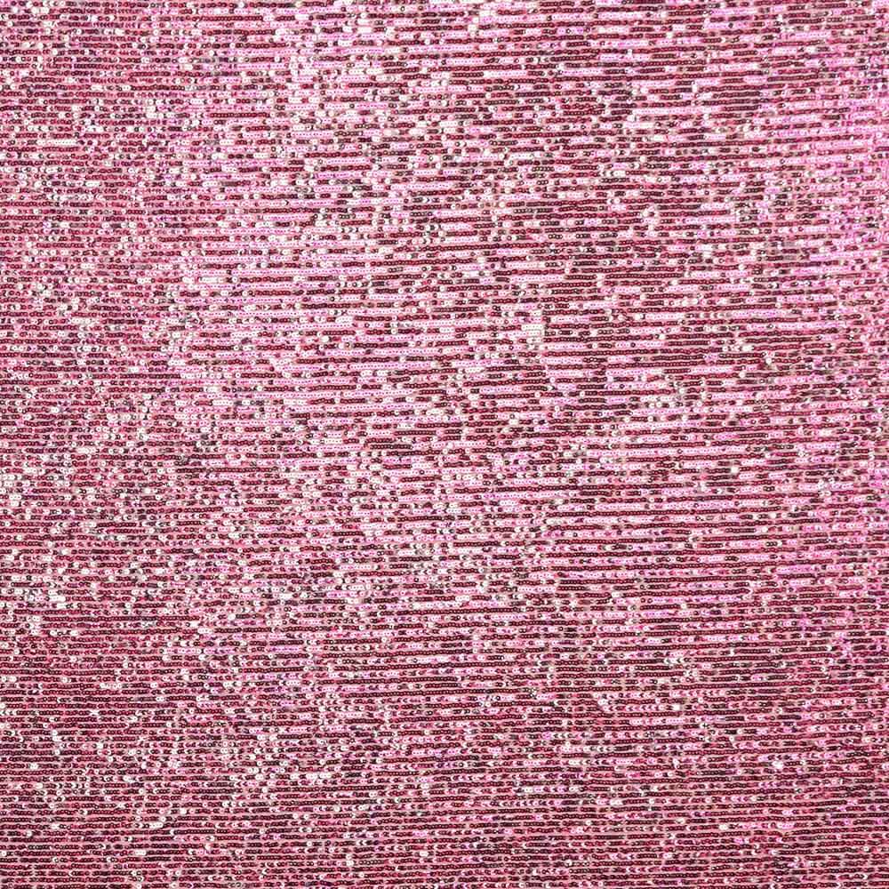 Tule Lantejoulas Elastica Leopardo Rosa - Ribes y Casals