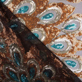 Tul Lentejuela Fantasía Real Naranja - Ribes y Casals