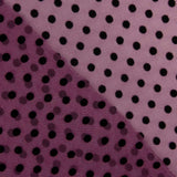 Tule Lycra Flocado Orquídea - Ribes y Casals