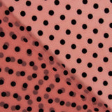 Tule Lycra Flocado Rosa - Ribes y Casals